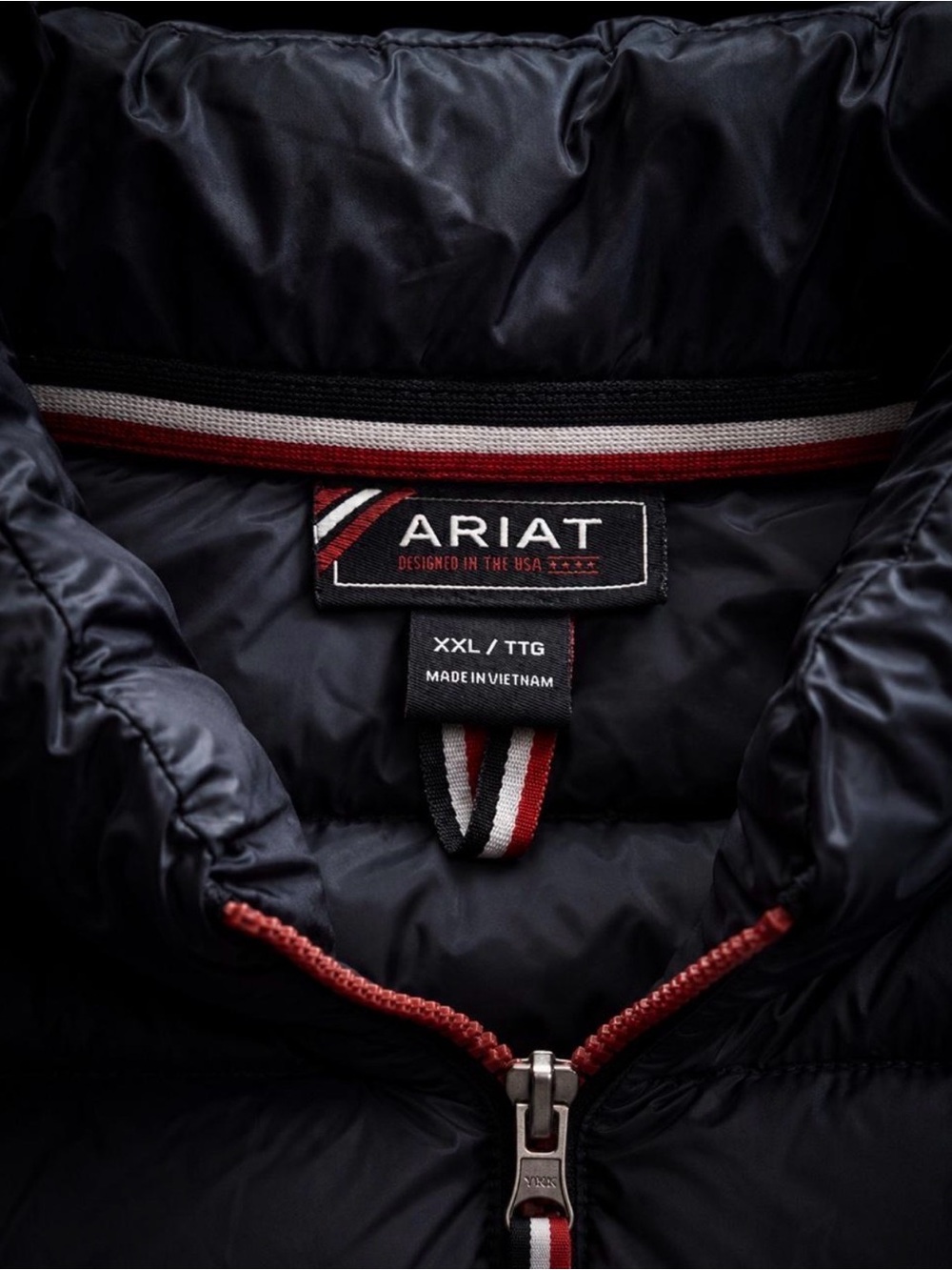 Ariat x US Equestrian Down Puffer Vest - Size XXL - NWOT - Picture 5 of 6